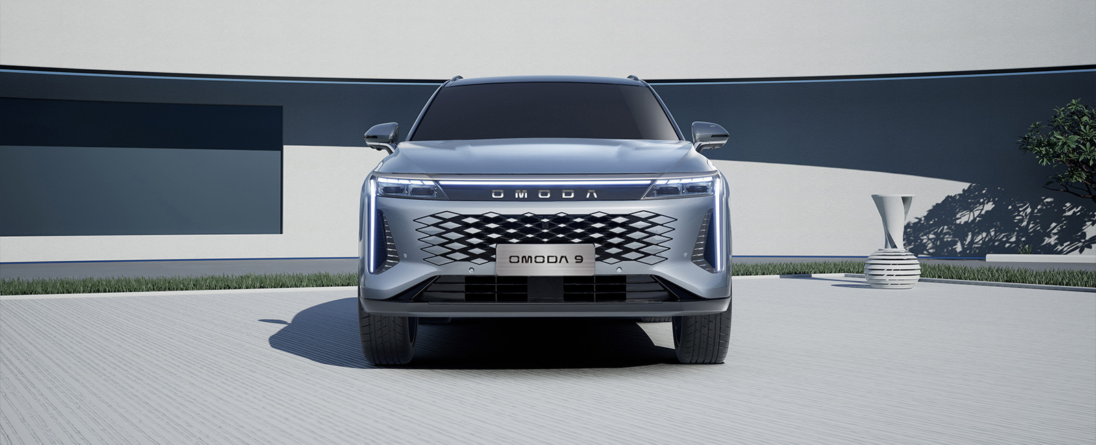 BUGA AUTO - Omoda 9 exterior front