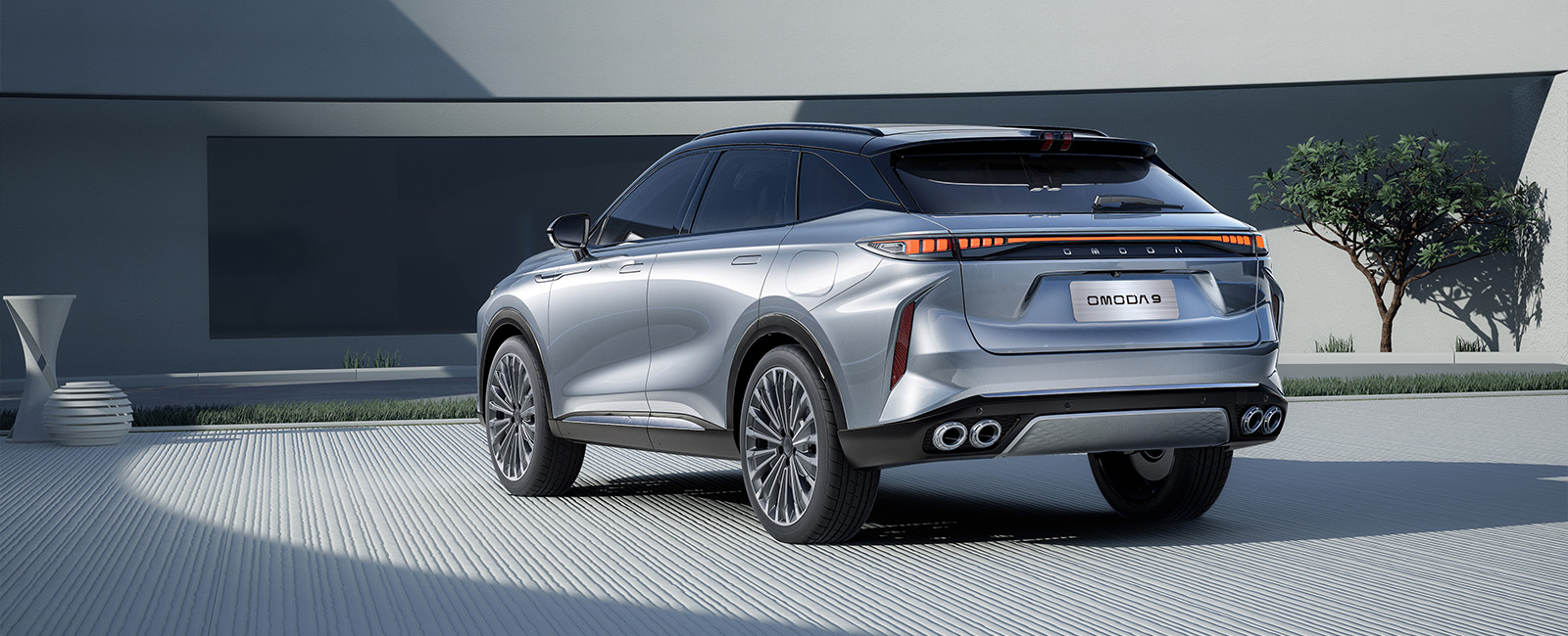 BUGA AUTO - Omoda 9 exterior left rear